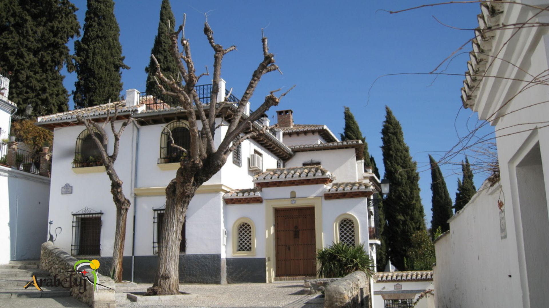 Barrio del albaicín de Granada